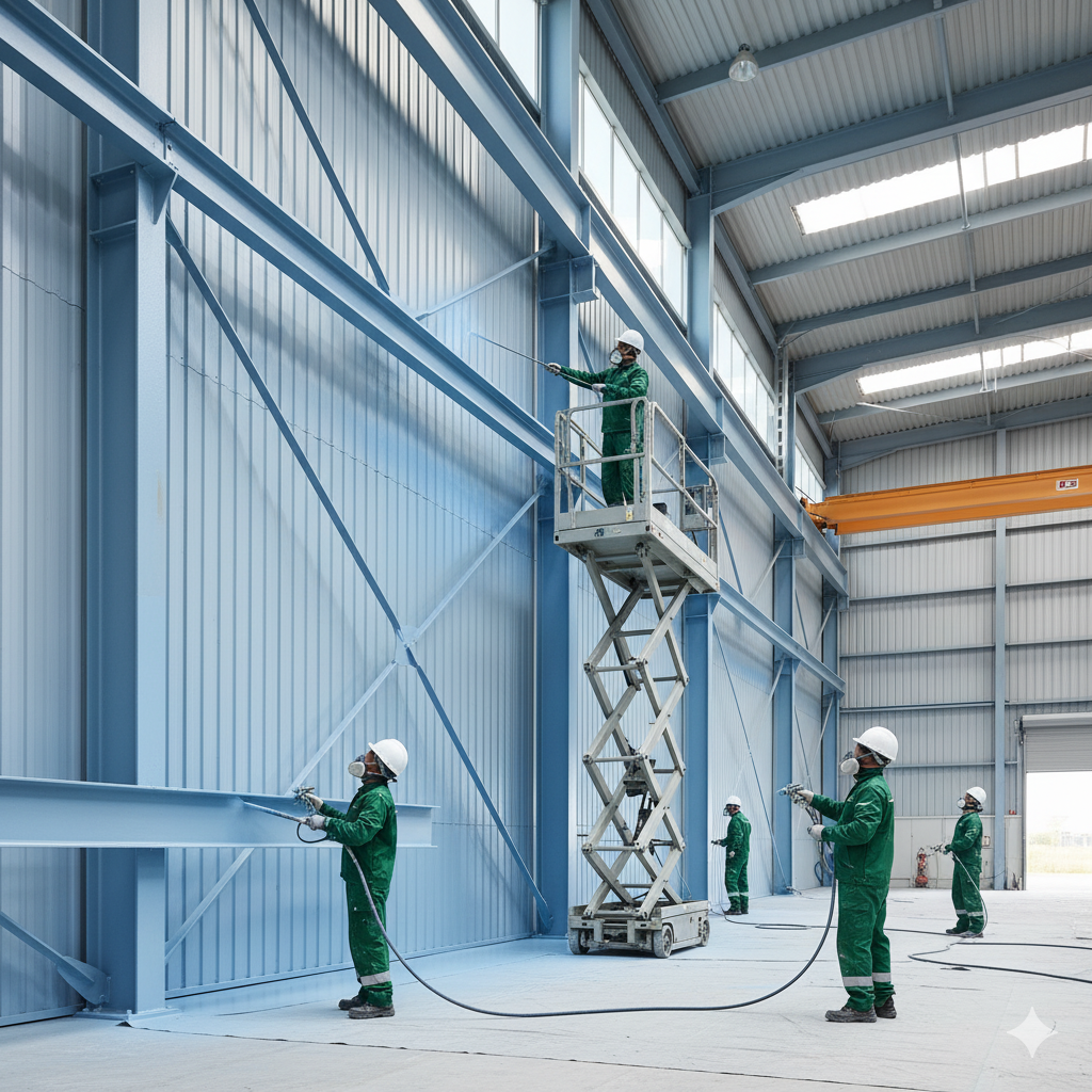 Como escolher a melhor empresa de pintura industrial